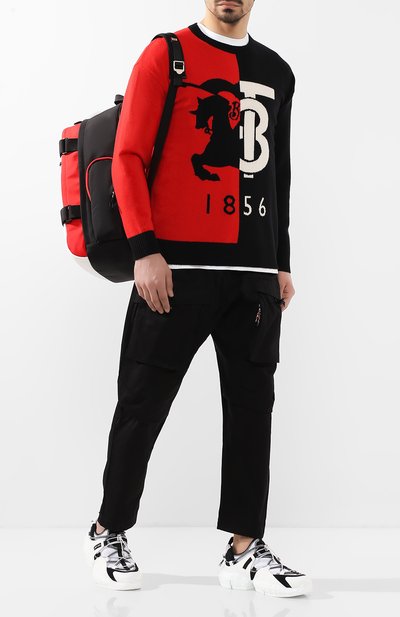 Хлопковые брюки BURBERRY, арт. 8023265, фото 2