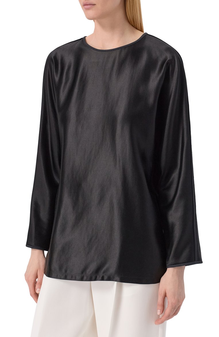 Атласная блузка GIORGIO ARMANI, арт. GW001580/TE15808, фото 1