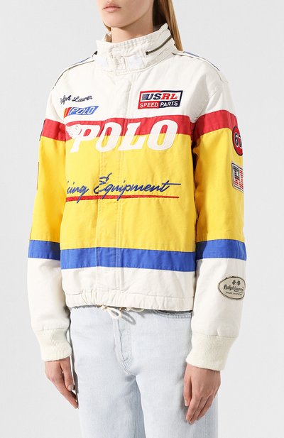 Хлопковый бомбер POLO RALPH LAUREN, арт. 211758565, фото 3