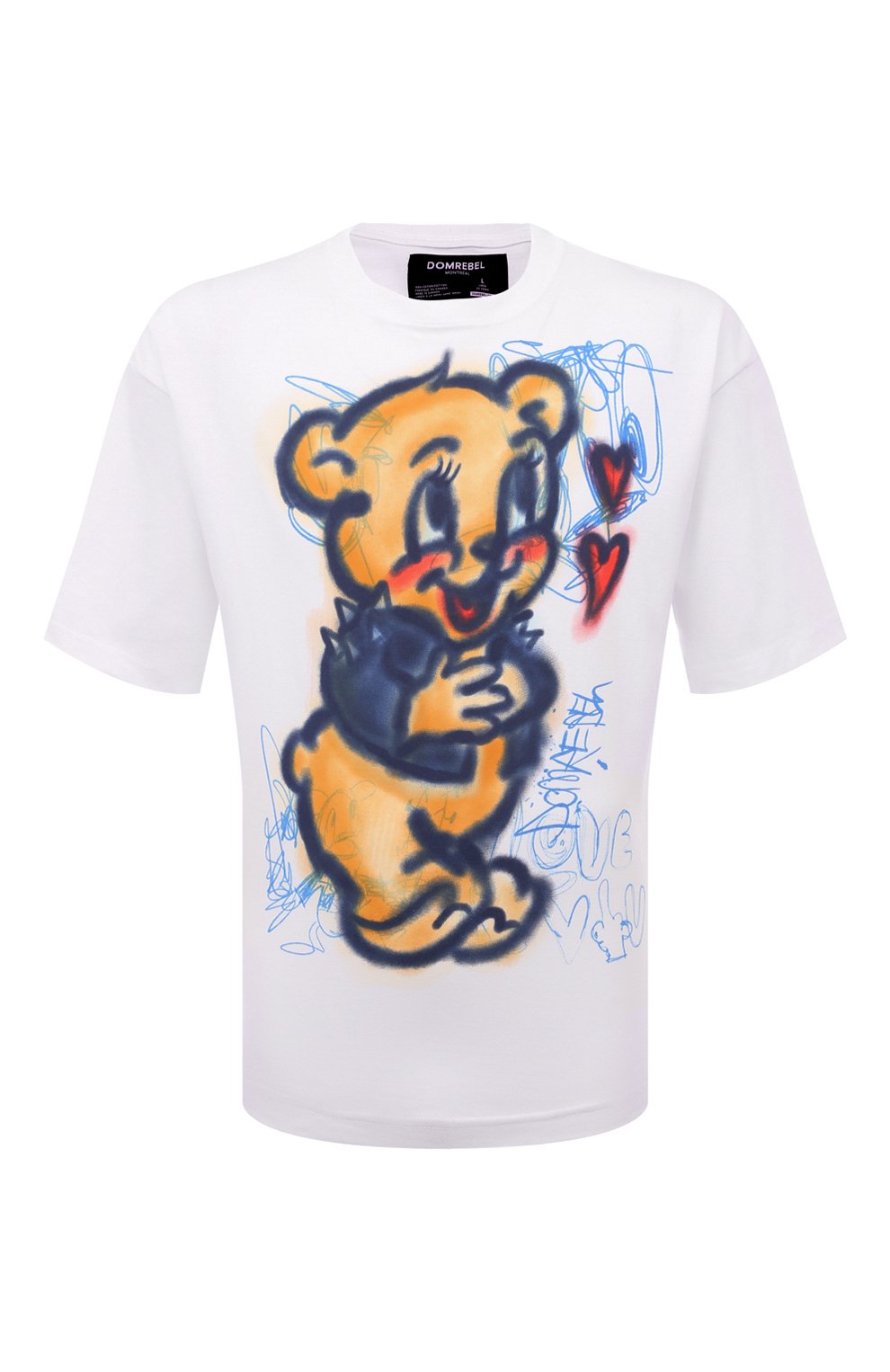 Хлопковая футболка DOMREBEL, арт. CHARMED/TSHIRT, фото 1