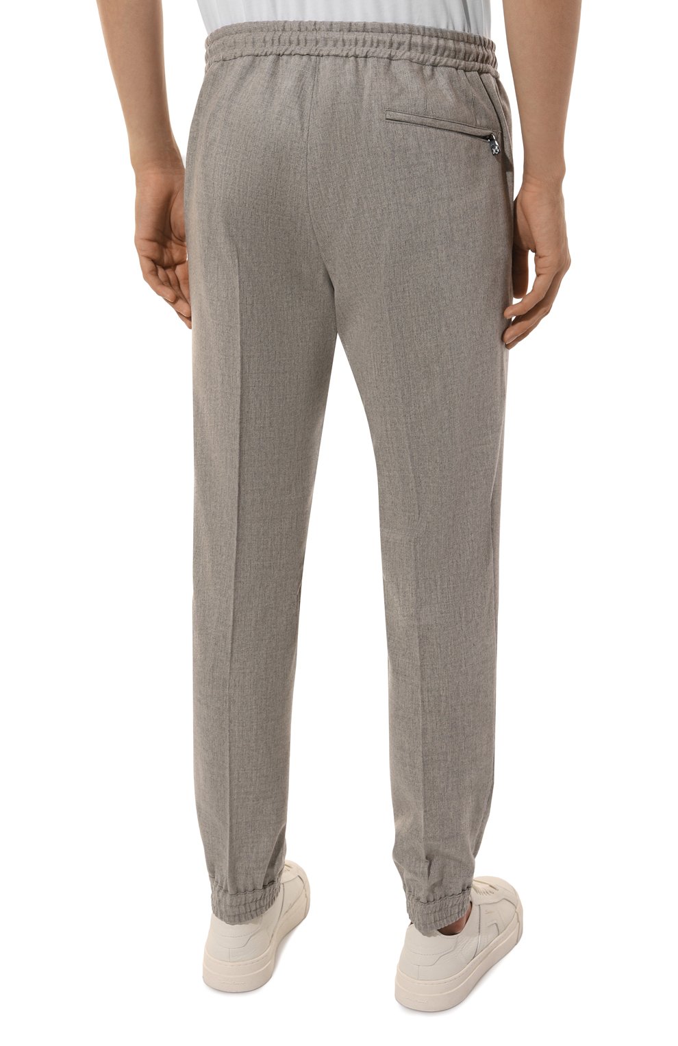 Шерстяные джоггеры CORNELIANI, арт. 944529-9418540, фото 4