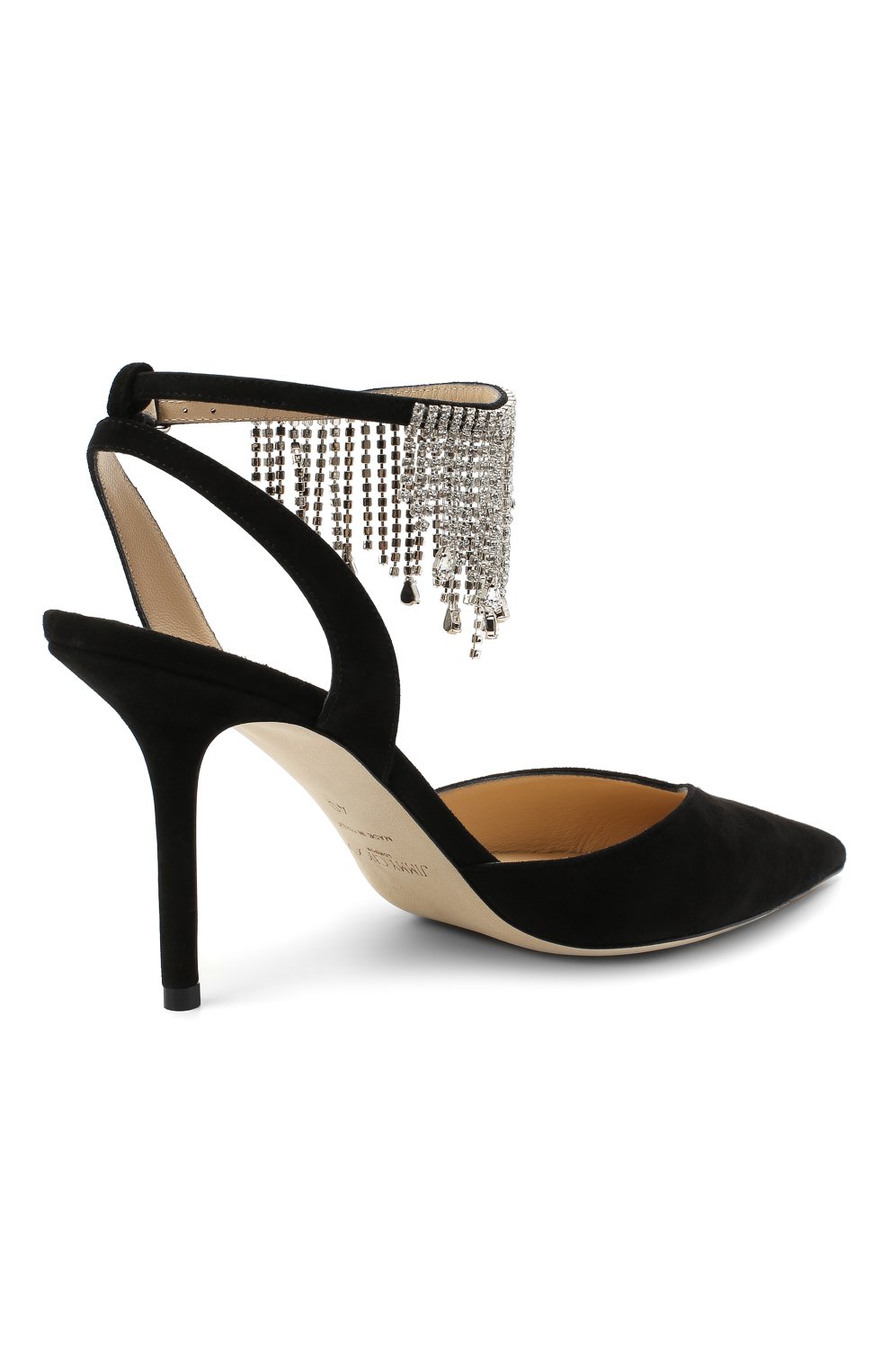 Замшевые туфли birtie 85 JIMMY CHOO, арт. BIRTIE85DRS, фото 4