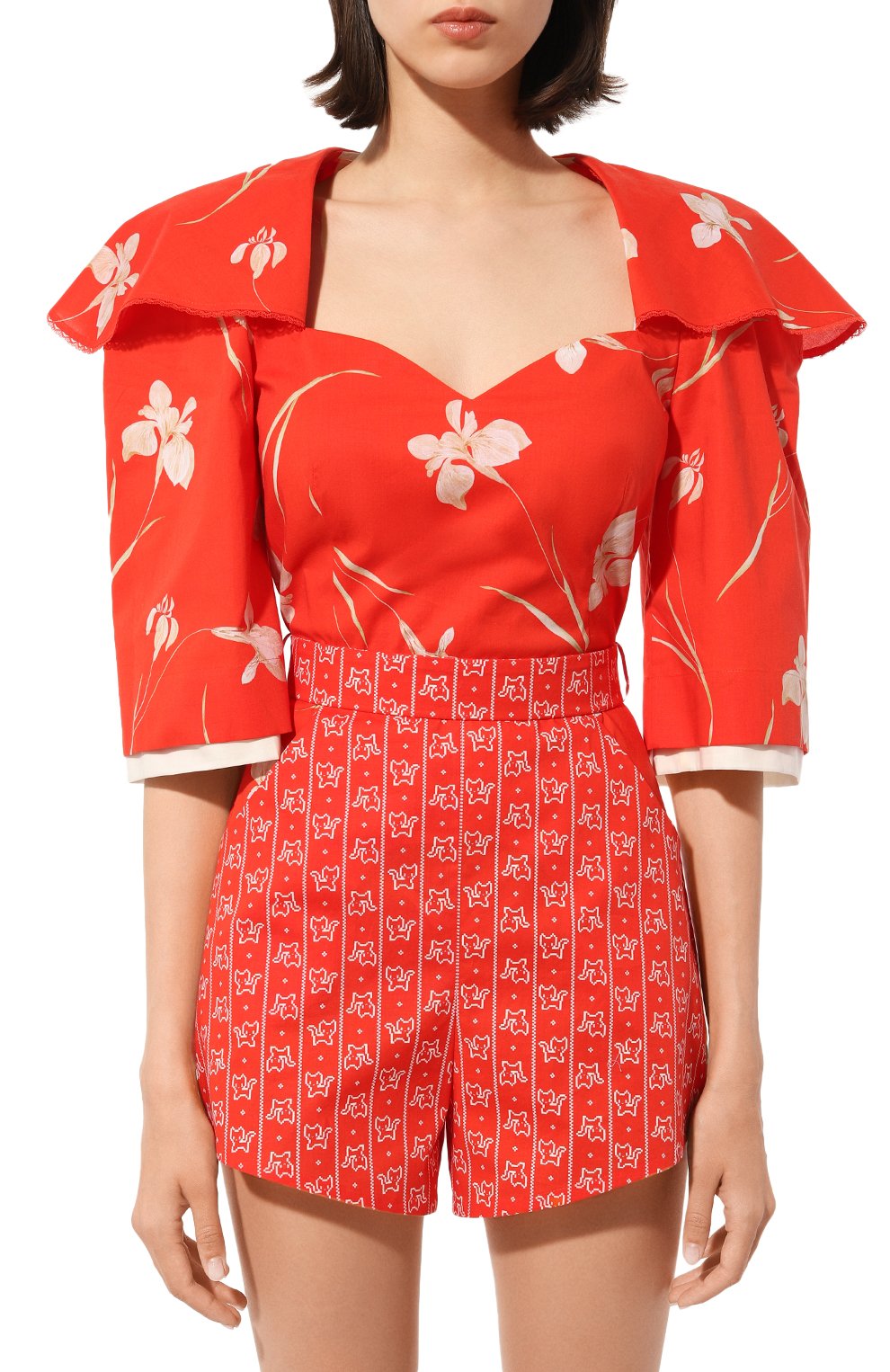 Хлопковый комбинезон ULYANA SERGEENKO, арт. JST004SS22P 1058т22, фото 3