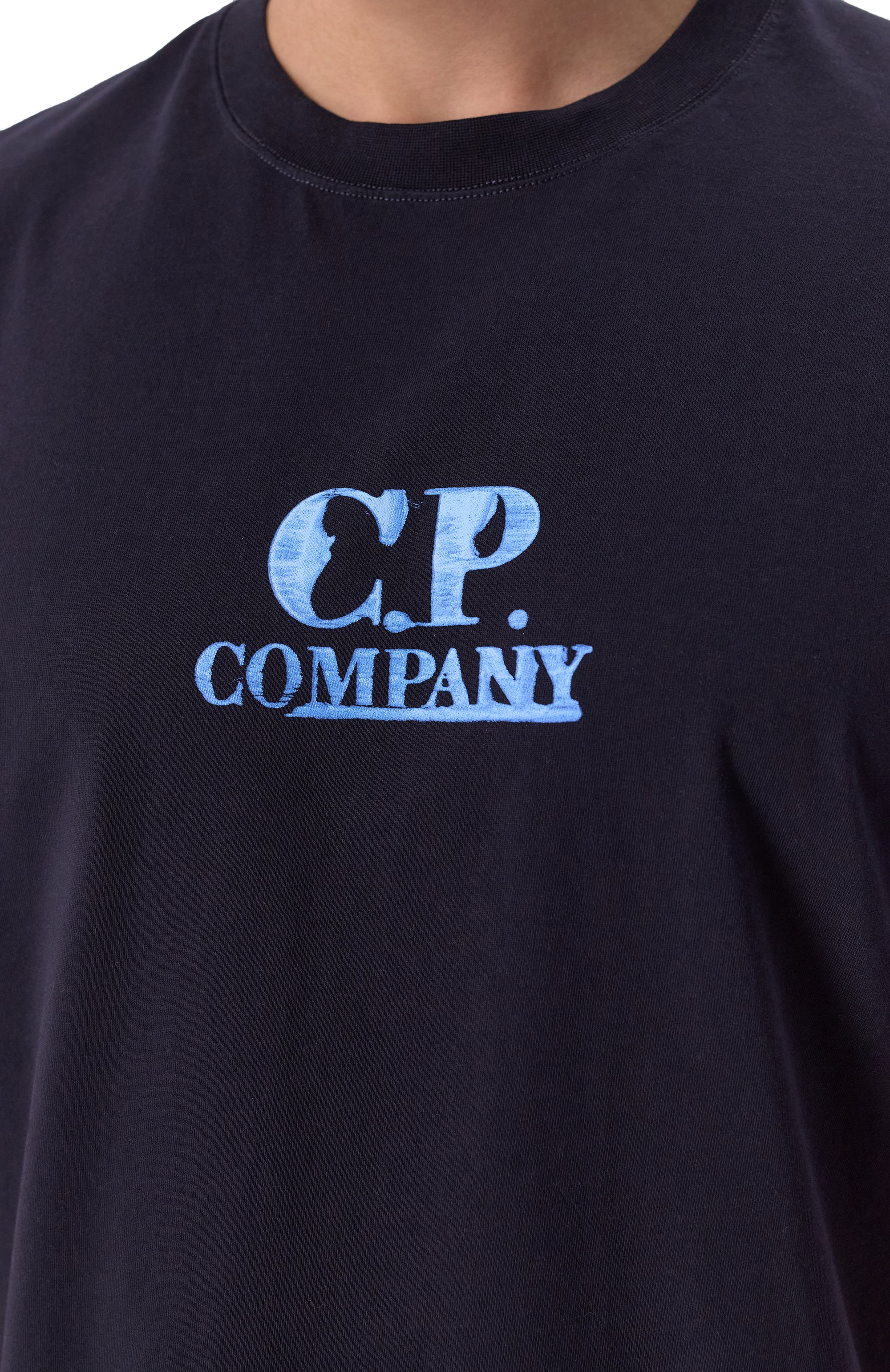 Хлопковая футболка C.P. COMPANY, арт. 18CMTS143A006586W, фото 5