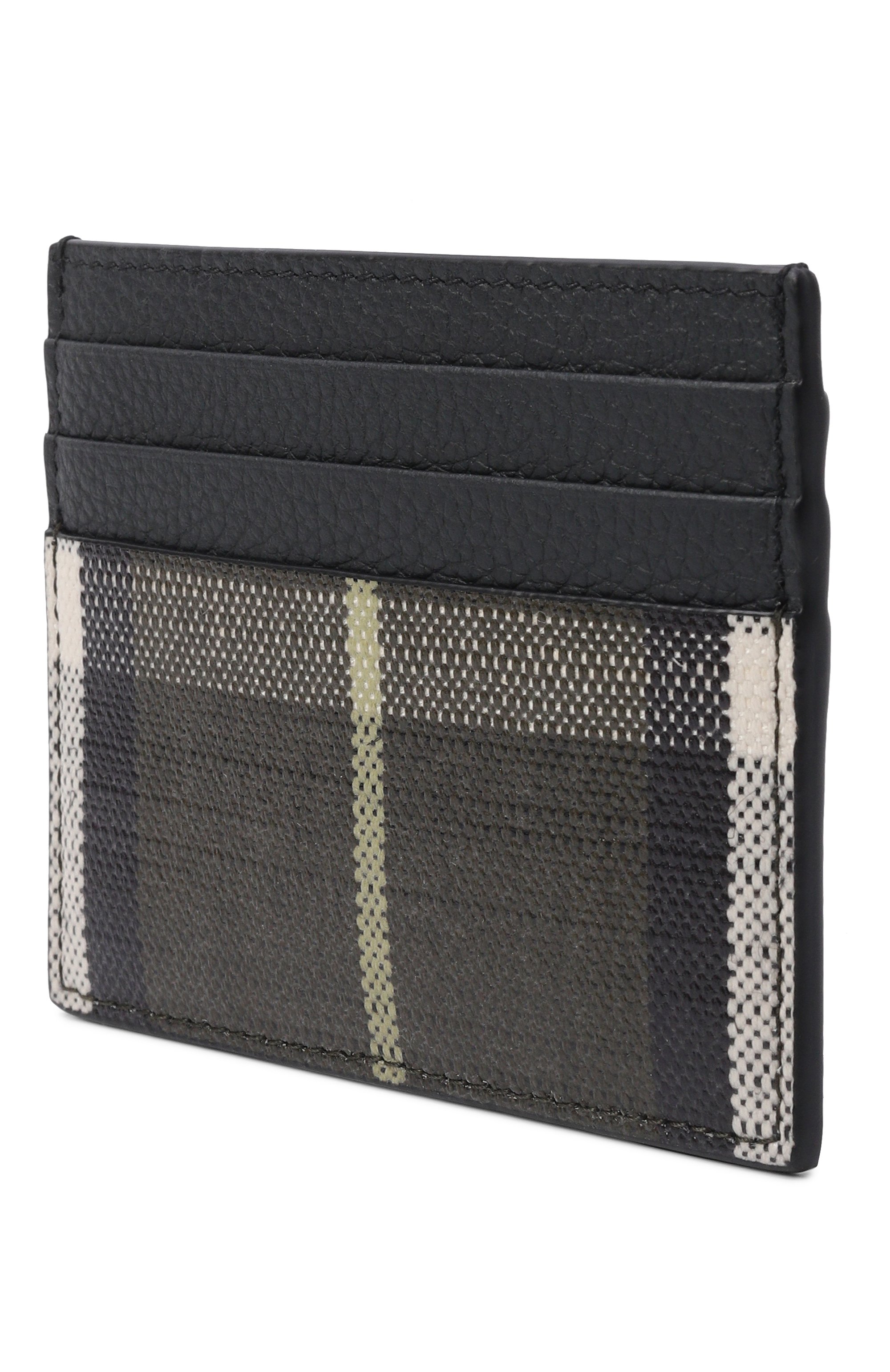 Текстильный футляр для кредитных карт BURBERRY темно-зеленого цвета по цене 32350 руб., арт. 8118835, фото 2 Текстильный футляр для кредитных карт BURBERRY, арт. 8118835, фото 2