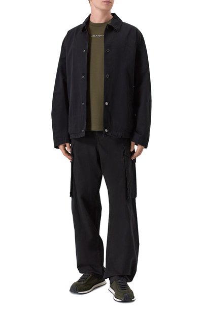 Комбинированные кроссовки dg cushion DOLCE & GABBANA, арт. CS2288/A0126, фото 2