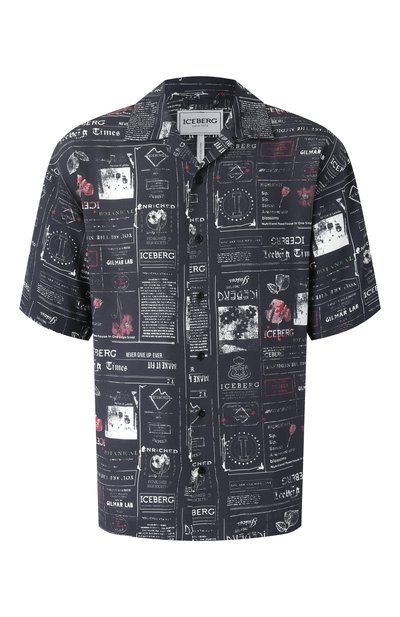 Мужская рубашка из вискозы ICEBERG, арт. G090/5037