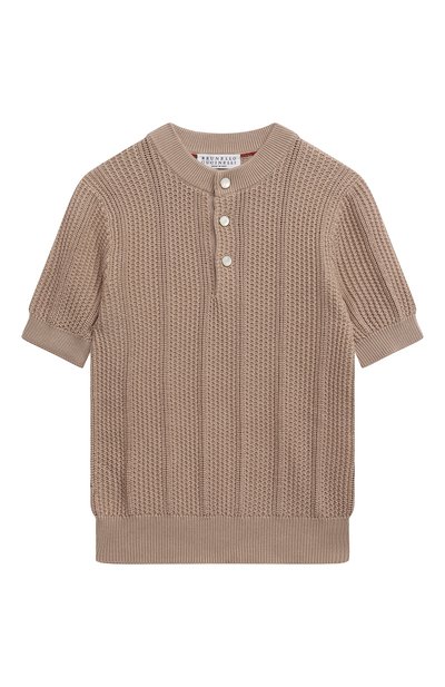 Хлопковый пуловер BRUNELLO CUCINELLI, арт. B29M15701A, фото 1