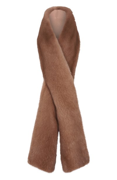 Женский меховой шарф из норки MVST, арт. MSC-01 MINK PST