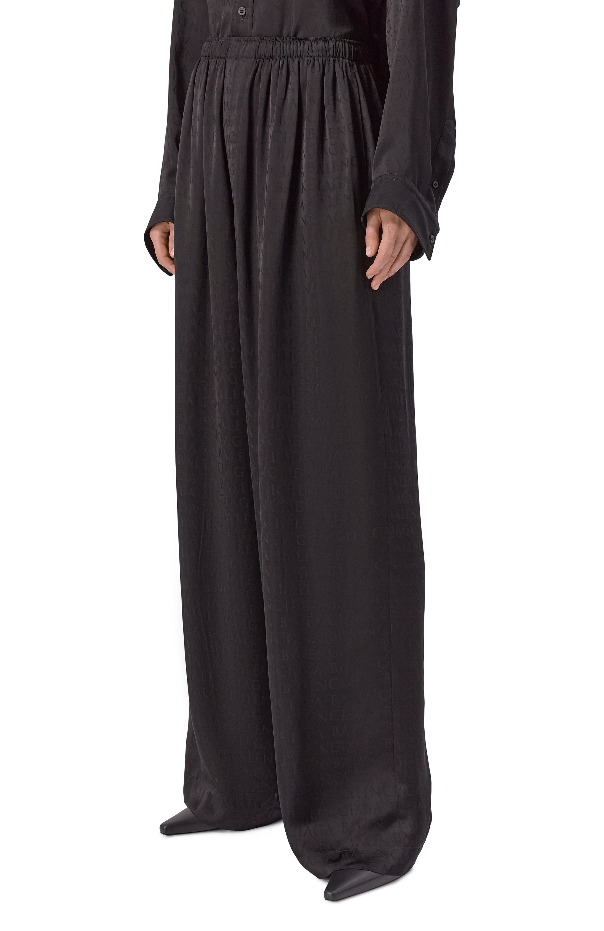 Брюки из вискозы BALENCIAGA, арт. 850696/TT054, фото 3