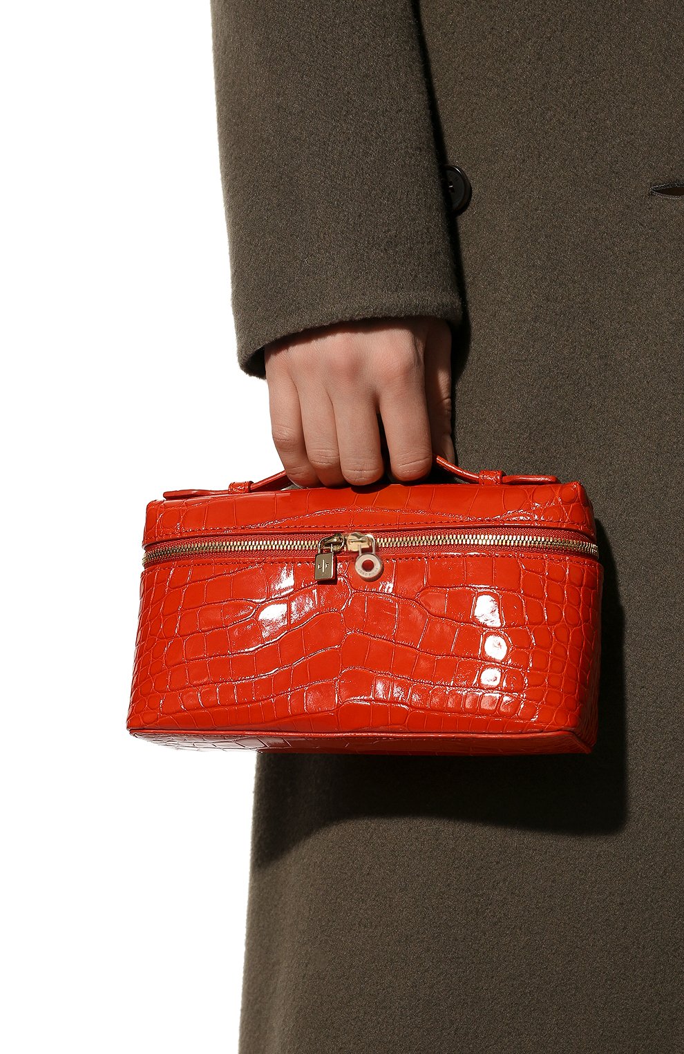 Сумка extra pocket l19 из кожи аллигатора LORO PIANA, арт. FAL6546/AMIS, фото 7