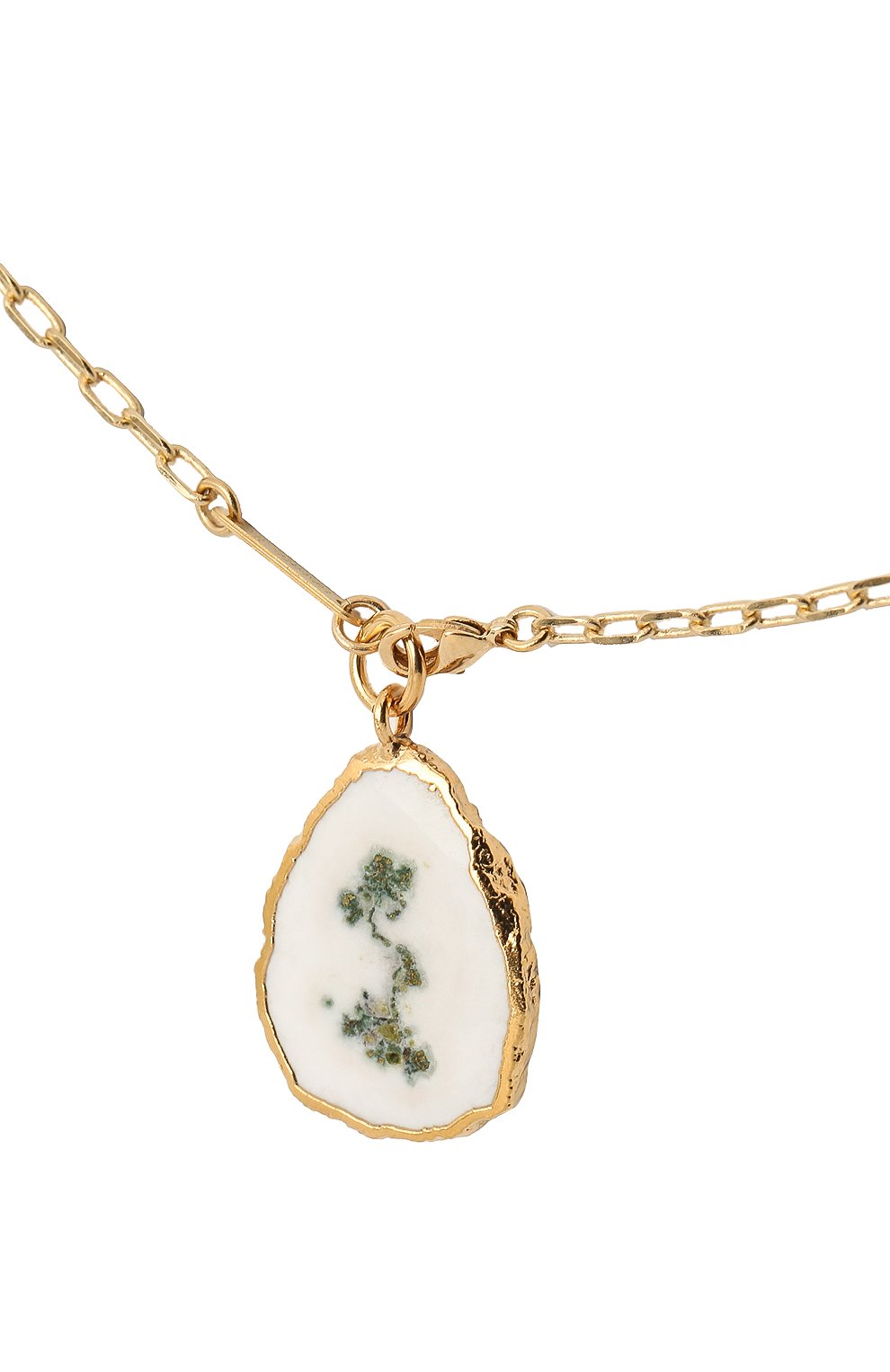 Кулон HANKA_IN белого цвета по цене 19350 руб., арт. KUR-SA-AGM0, фото 3 Кулон HANKA_IN, арт. KUR-SA-AGM0, фото 3