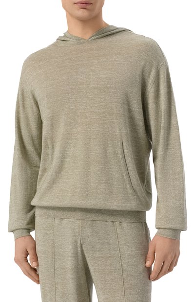Худи из шерсти и льна 12 STOREEZ, арт. 137233, фото 3