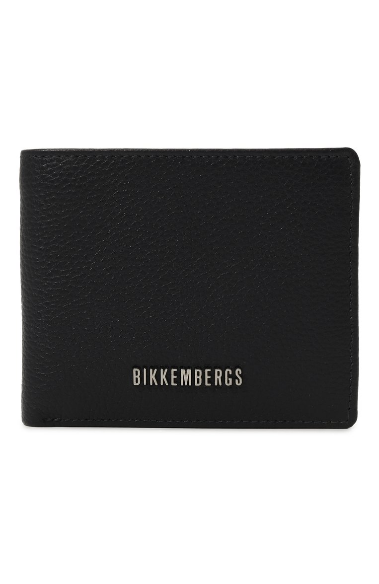 Мужской кожаное портмоне DIRK BIKKEMBERGS черного цвета, арт. BKPU00154M | Фото 1 (Нос: Не проставлено; Материал: Натуральная кожа; Материал сплава: Проставлено)