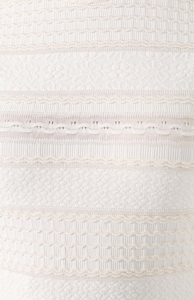 Платье из вискозы ALEXANDER MCQUEEN белого цвета по цене 238000 руб., арт. 610719/Q1AL3, фото 5 Платье из вискозы ALEXANDER MCQUEEN, арт. 610719/Q1AL3, фото 5