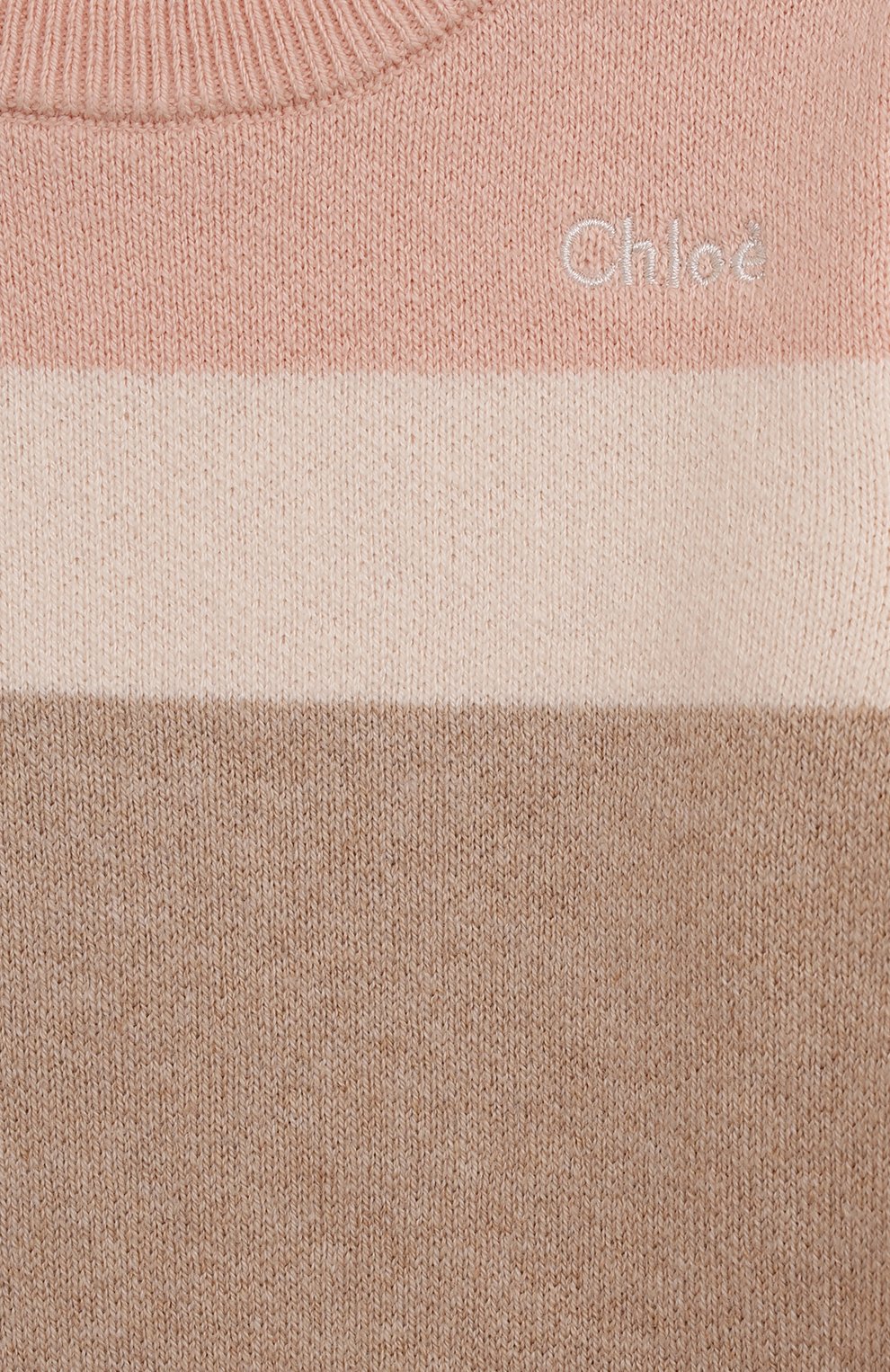 Платье из хлопка и шерсти CHLOÉ, арт. C20312, фото 3