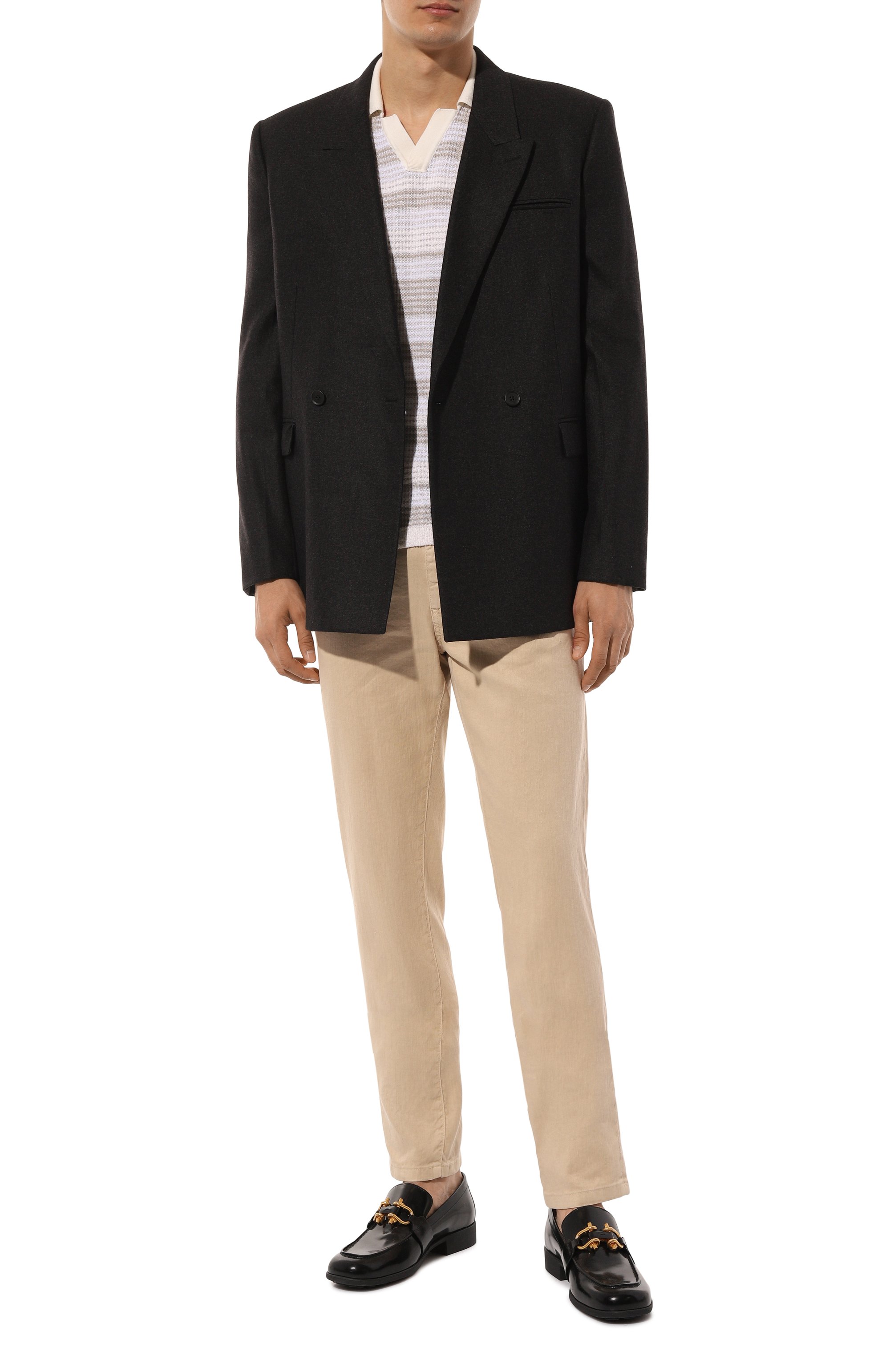 Поло из хлопка и шелка ZEGNA, арт. UDF63A7/C32, фото 2