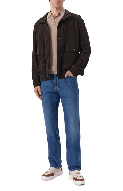 Шелковое поло ANDREA CAMPAGNA, арт. PL1MC/SE18Q, фото 2