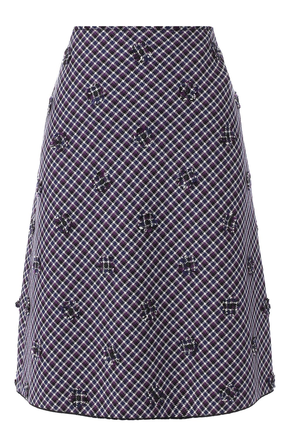 Шерстяная юбка с декоративной отделкой BOTTEGA VENETA, арт. 532226/VERY0, фото 1