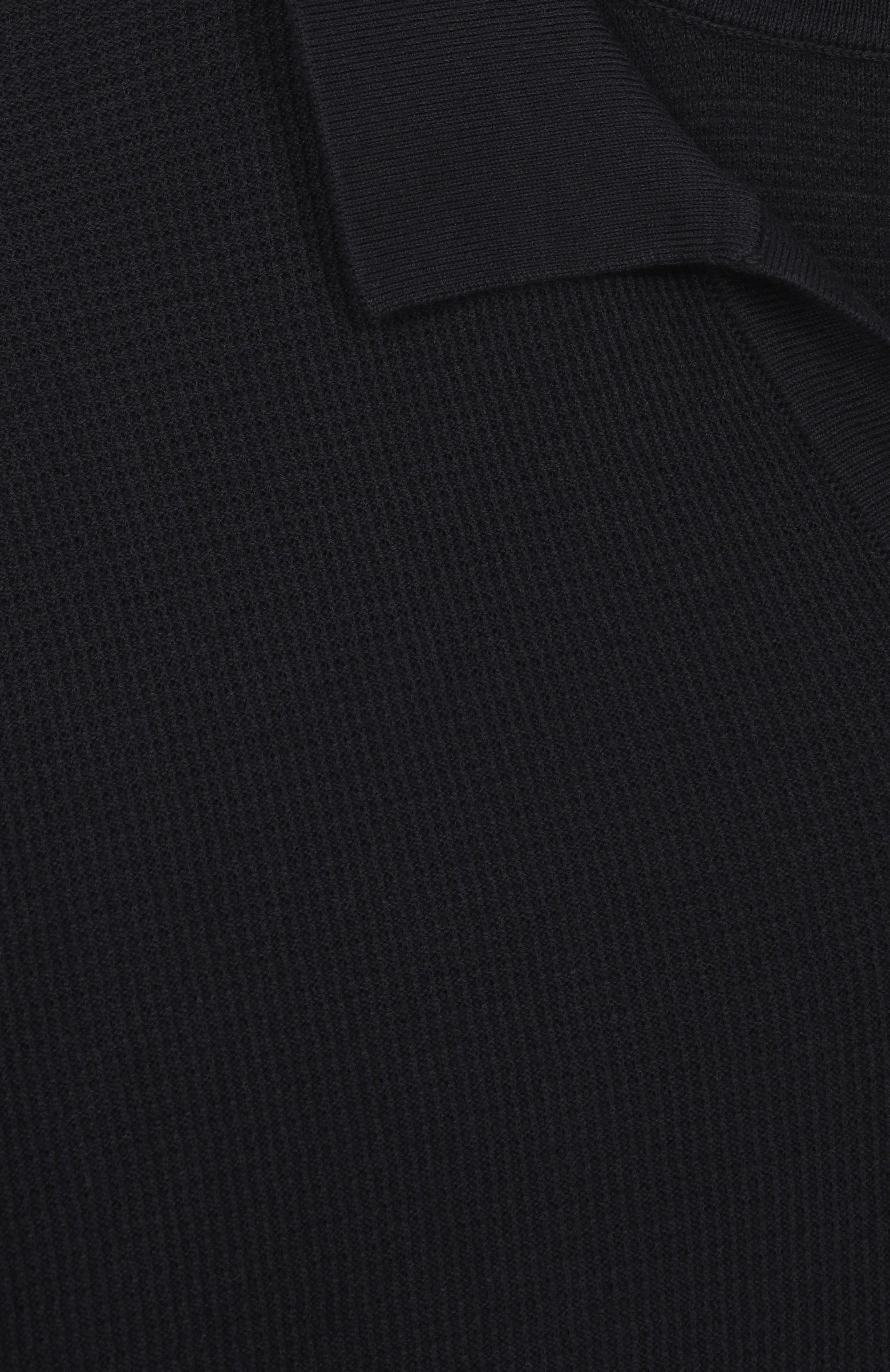 Хлопковое поло PAOLO PECORA MILANO темно-синего цвета по цене 17100 руб., арт. PP4178_001, фото 3 Хлопковое поло PAOLO PECORA MILANO, арт. PP4178_001, фото 3