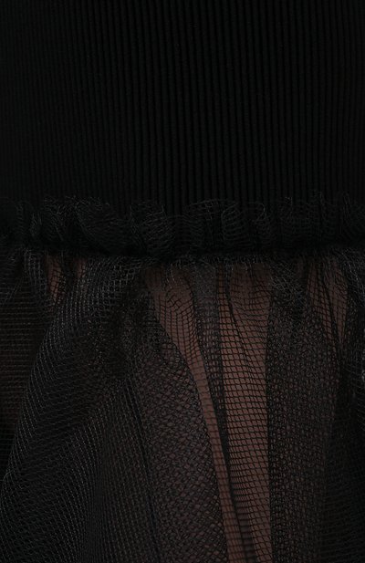 Платье из вискозы ALEXANDER MCQUEEN черного цвета по цене 323500 руб., арт. 659529/Q1AUJ, фото 5 Платье из вискозы ALEXANDER MCQUEEN, арт. 659529/Q1AUJ, фото 5