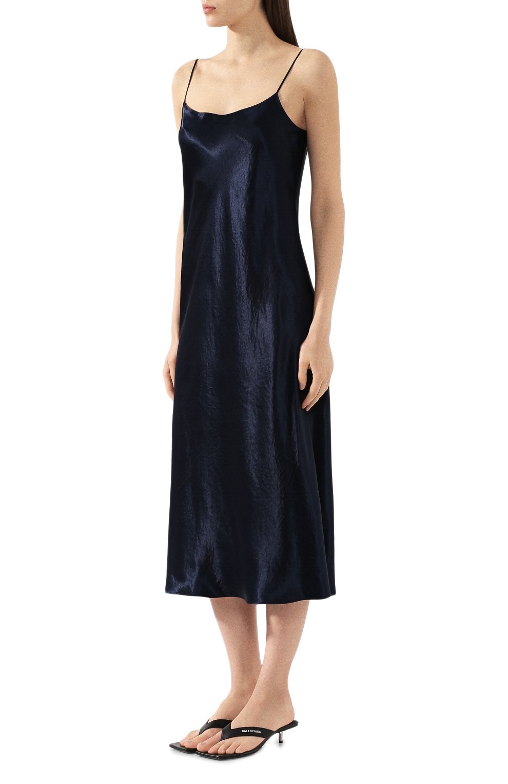 Атласное платье VINCE, арт. VR68551013, фото 3