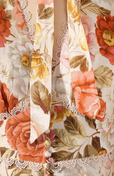 Льняное платье ZIMMERMANN, арт. 5301DB0N, фото 5