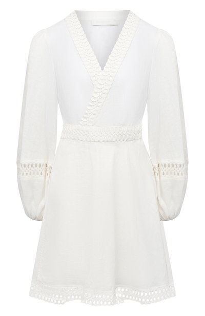 Женское льняное платье ZIMMERMANN, арт. 8612DBEL