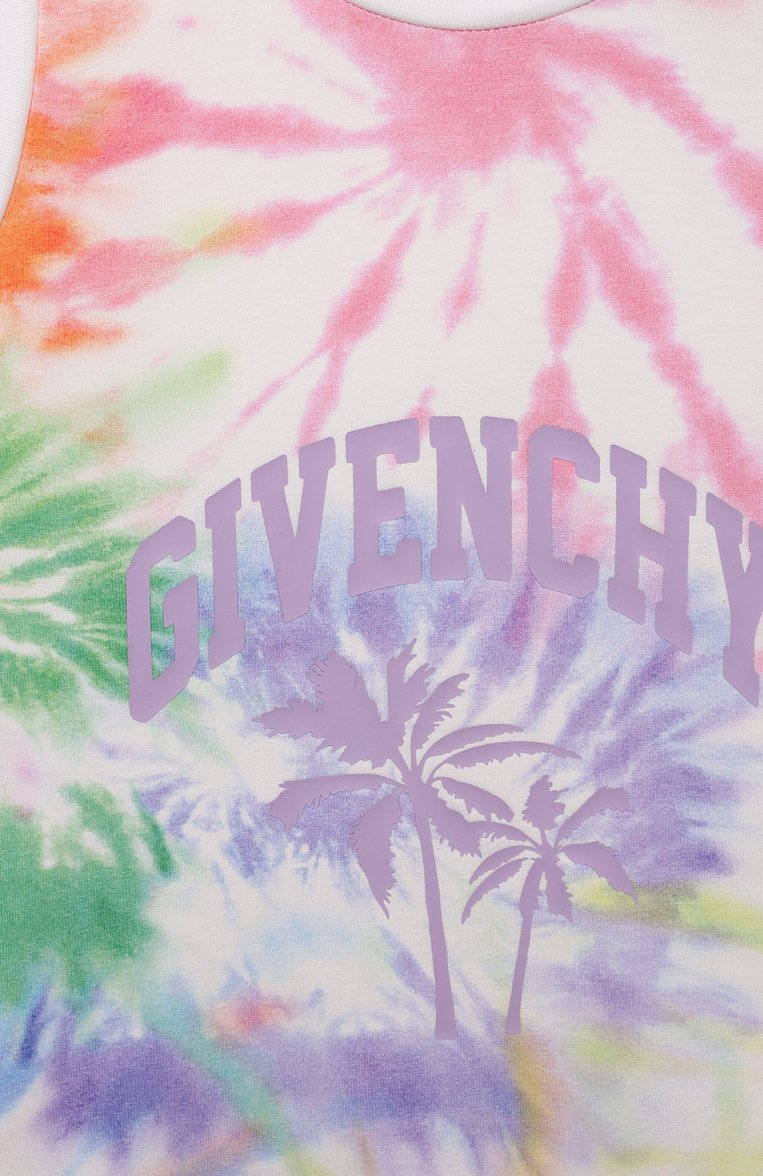 Хлопковое платье GIVENCHY, арт. H30053/6A-12A, фото 3