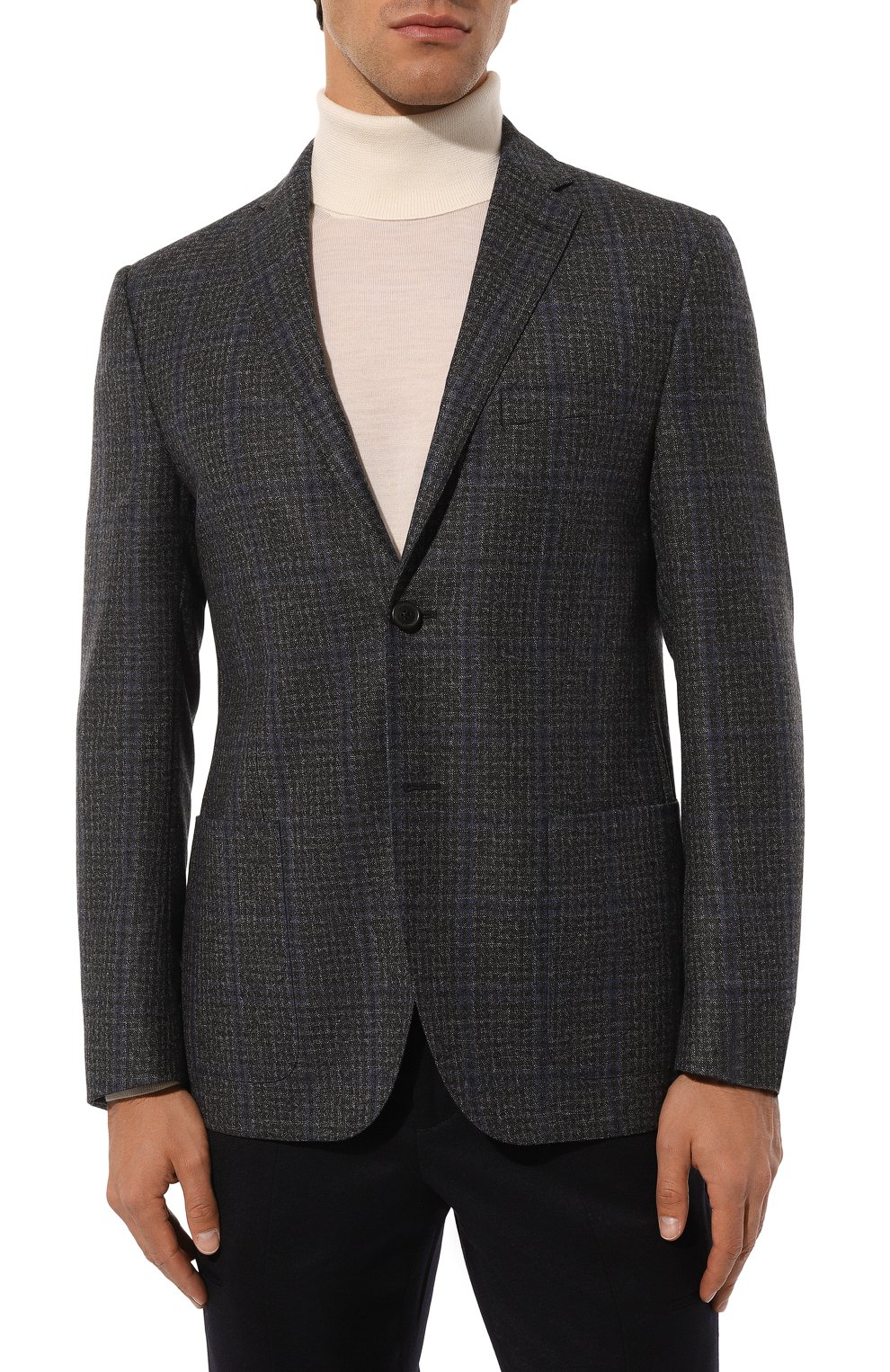 Шерстяной пиджак CORNELIANI, арт. 946002-9416454, фото 4