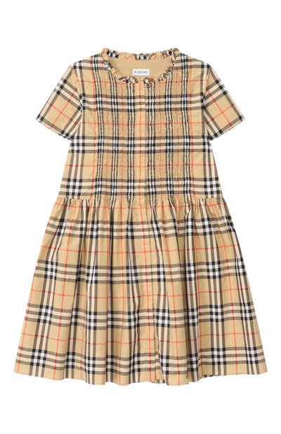 Хлопковое платье BURBERRY, арт. 8126193