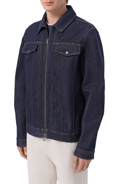 Джинсовая куртка MVST, арт. M26.2PM.J001/F116 WASHED RAW INDIG0, фото 3