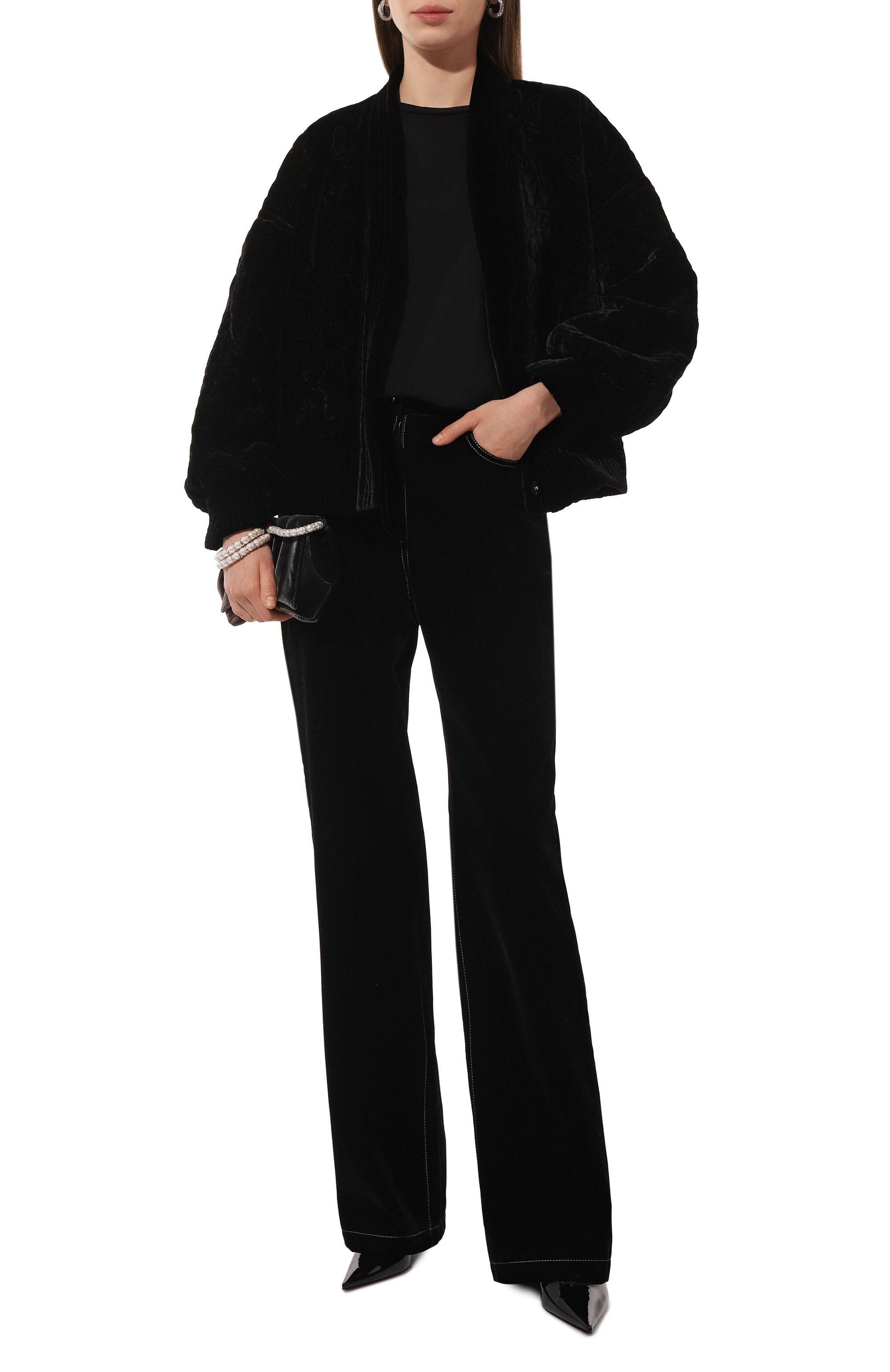 Бархатные брюки ALINE, арт. AL111201, фото 2