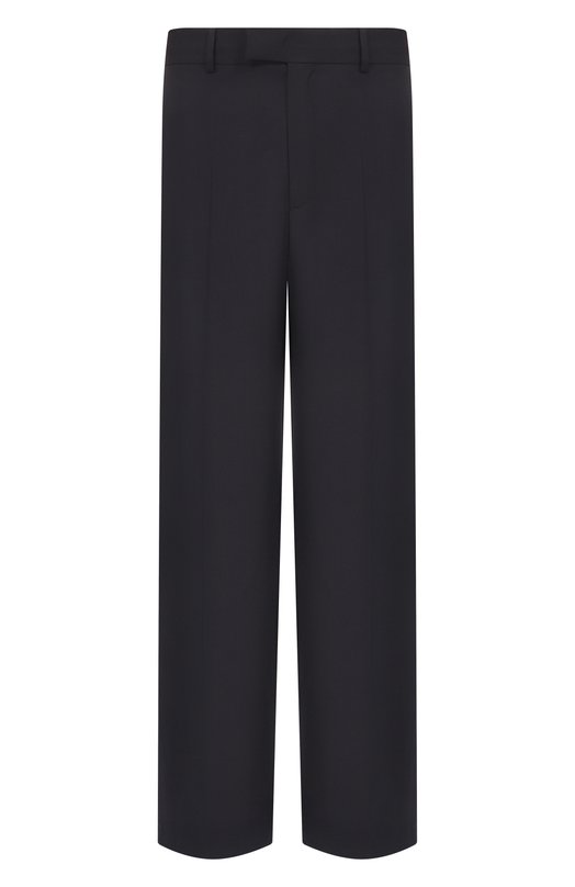 Шерстяные брюки MSGM 4040MP11/267100 Чёрный 4040MP11/267100