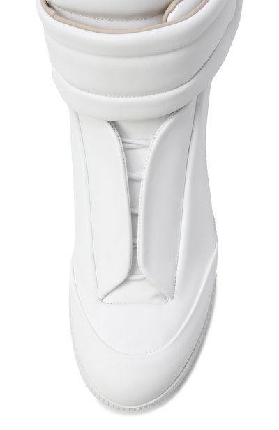 Кожаные кеды future MAISON MARGIELA белого цвета по цене 113500 руб., арт. S57WS0538/P7573, фото 5 Кожаные кеды future MAISON MARGIELA, арт. S57WS0538/P7573, фото 5