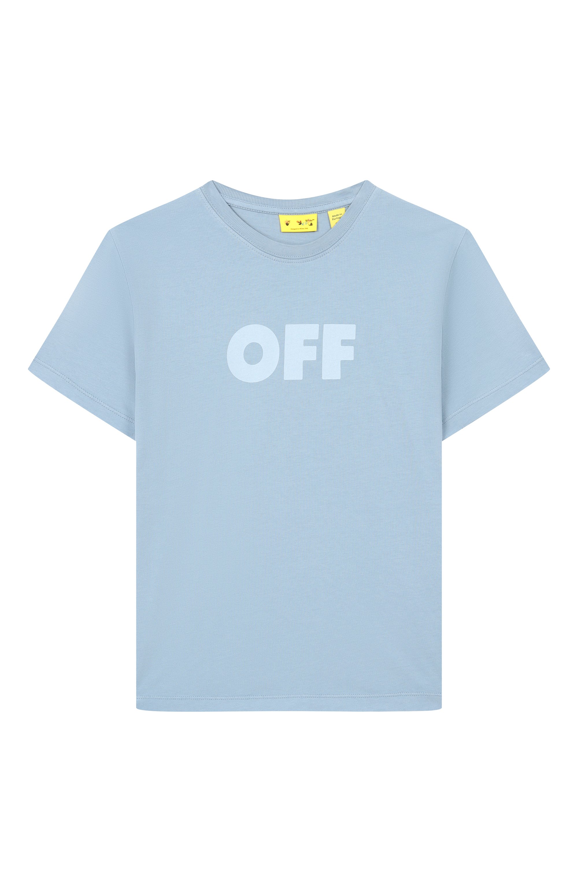 Хлопковая футболка OFF-WHITE, арт. 0GAA001S26JER009_001, фото 1
