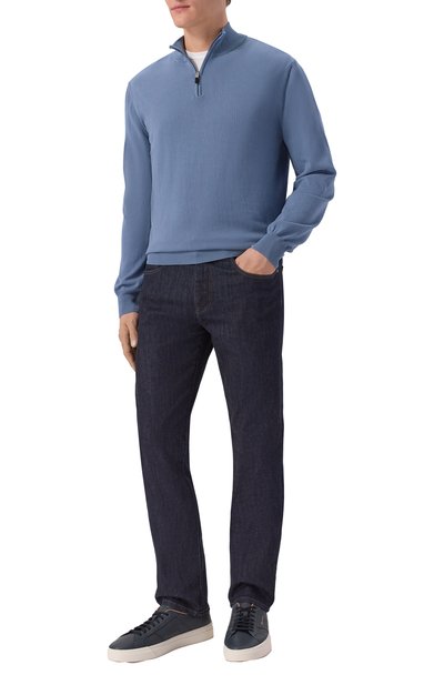 Хлопковый джемпер CANALI, арт. C0015/MK02459, фото 2