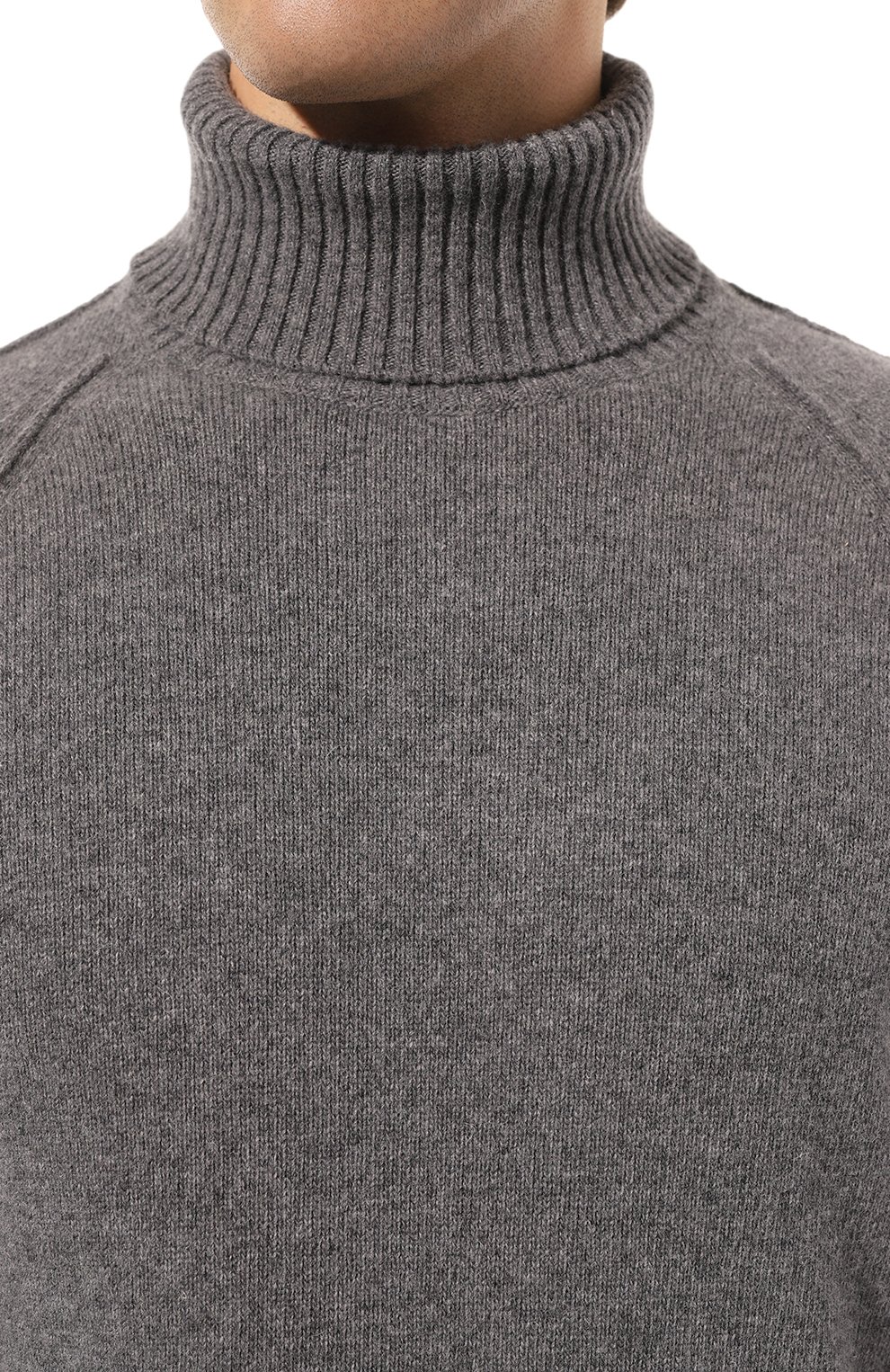 Шерстяной свитер C.P. COMPANY темно-серого цвета по цене 29950 руб., арт. 15CMKN088A005504A, фото 5 Шерстяной свитер C.P. COMPANY, арт. 15CMKN088A005504A, фото 5