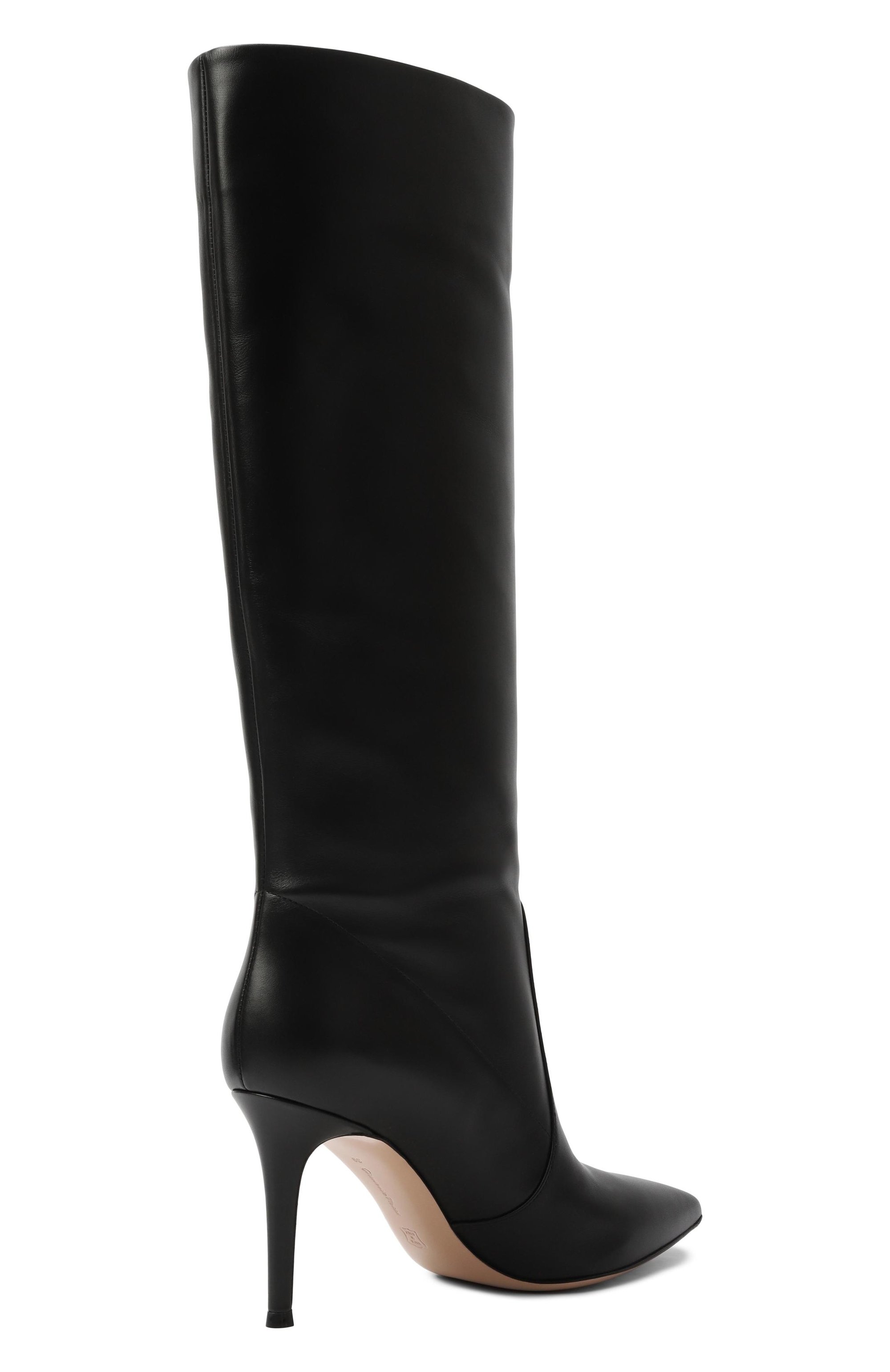 Кожаные сапоги hansen 85 GIANVITO ROSSI, арт. G80626/VGI, фото 5