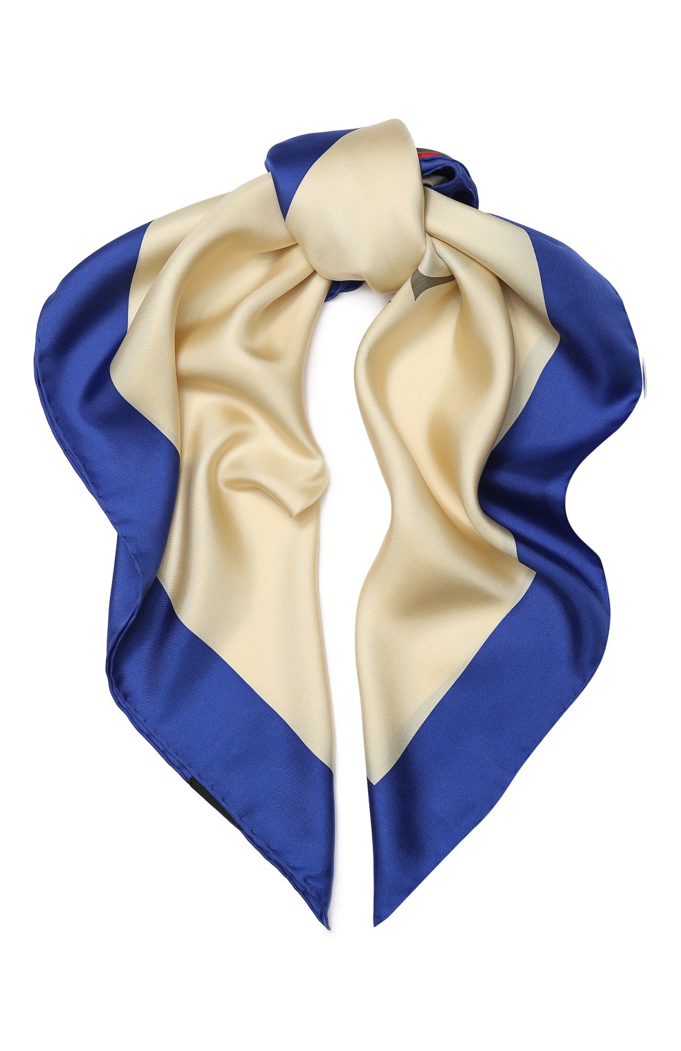 Шелковый платок с логотипом бренда GUCCI, арт. 529002/3G001, фото 1