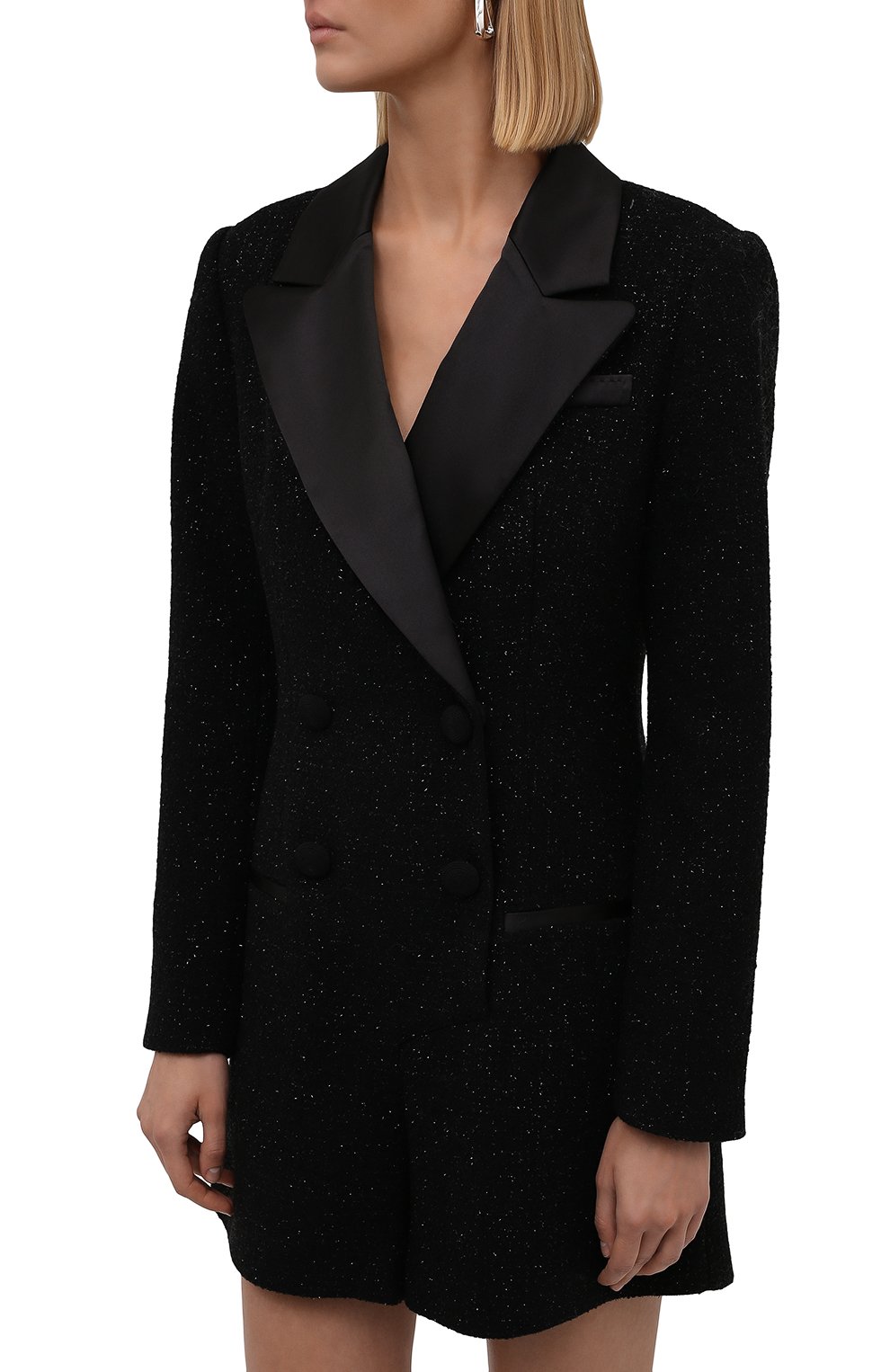 Комбинезон SELF-PORTRAIT черного цвета по цене 66550 руб., арт. AW21-061P, фото 3 Комбинезон SELF-PORTRAIT, арт. AW21-061P, фото 3