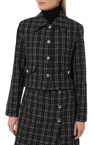 Жакет HUGO черного цвета по цене 22550 руб., арт. 50482553, фото 3 Жакет HUGO, арт. 50482553, фото 3