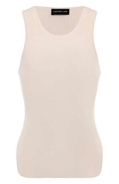 Женская майка из хлопка и шелка JACOB LEE, арт. WKT040SS24IV