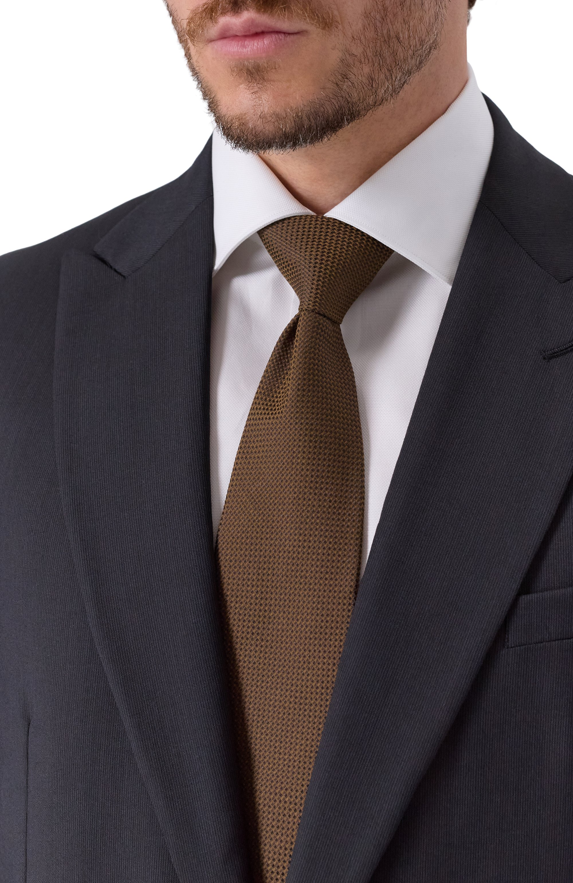 Галстук из хлопка и шелка BOSS, арт. 50550972, фото 2