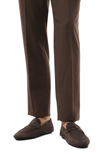 Замшевые пенни-лоферы GIORGIO ARMANI, арт. X2B125/XF829, фото 3