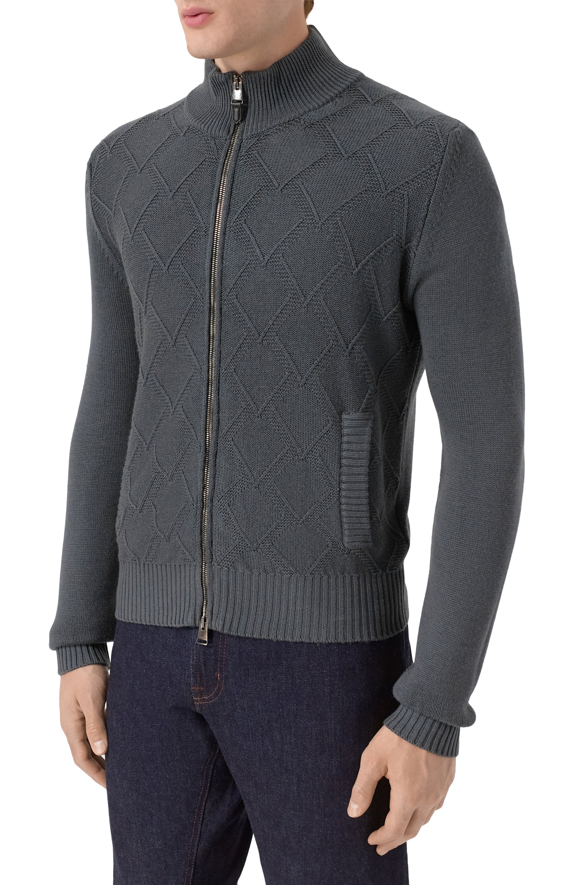 Шерстяной кардиган CANALI, арт. C1137/MK02360, фото 3