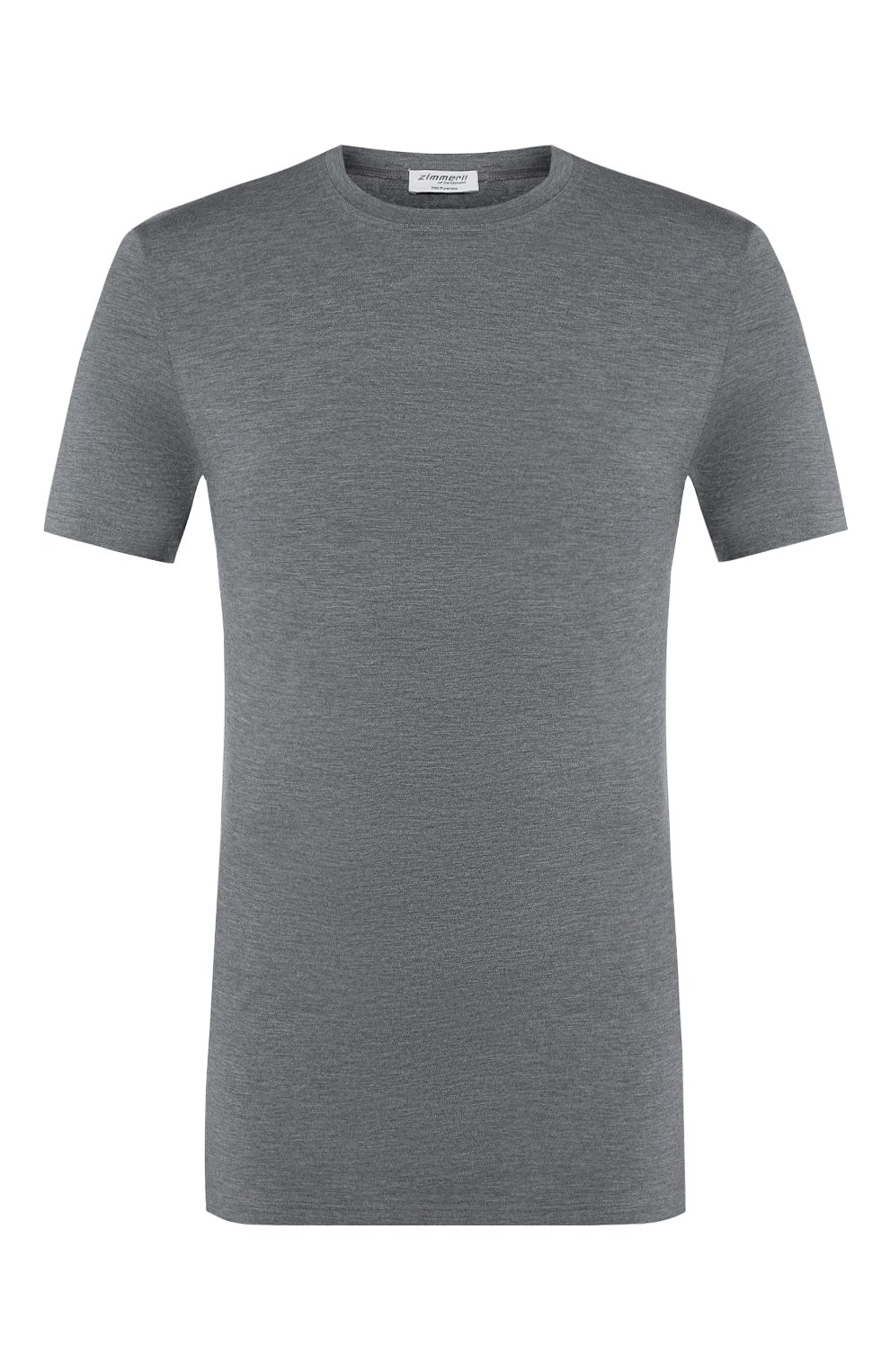 Футболка ZIMMERLI серого цвета по цене 13100 руб., арт. 700-1341, фото 1 Футболка ZIMMERLI, арт. 700-1341, фото 1