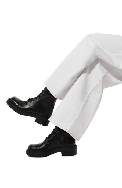 Кожаные ботинки toluse GIUSEPPE ZANOTTI DESIGN черного цвета по цене 122000 руб., арт. I470013/001, фото 3 Кожаные ботинки toluse GIUSEPPE ZANOTTI DESIGN, арт. I470013/001, фото 3