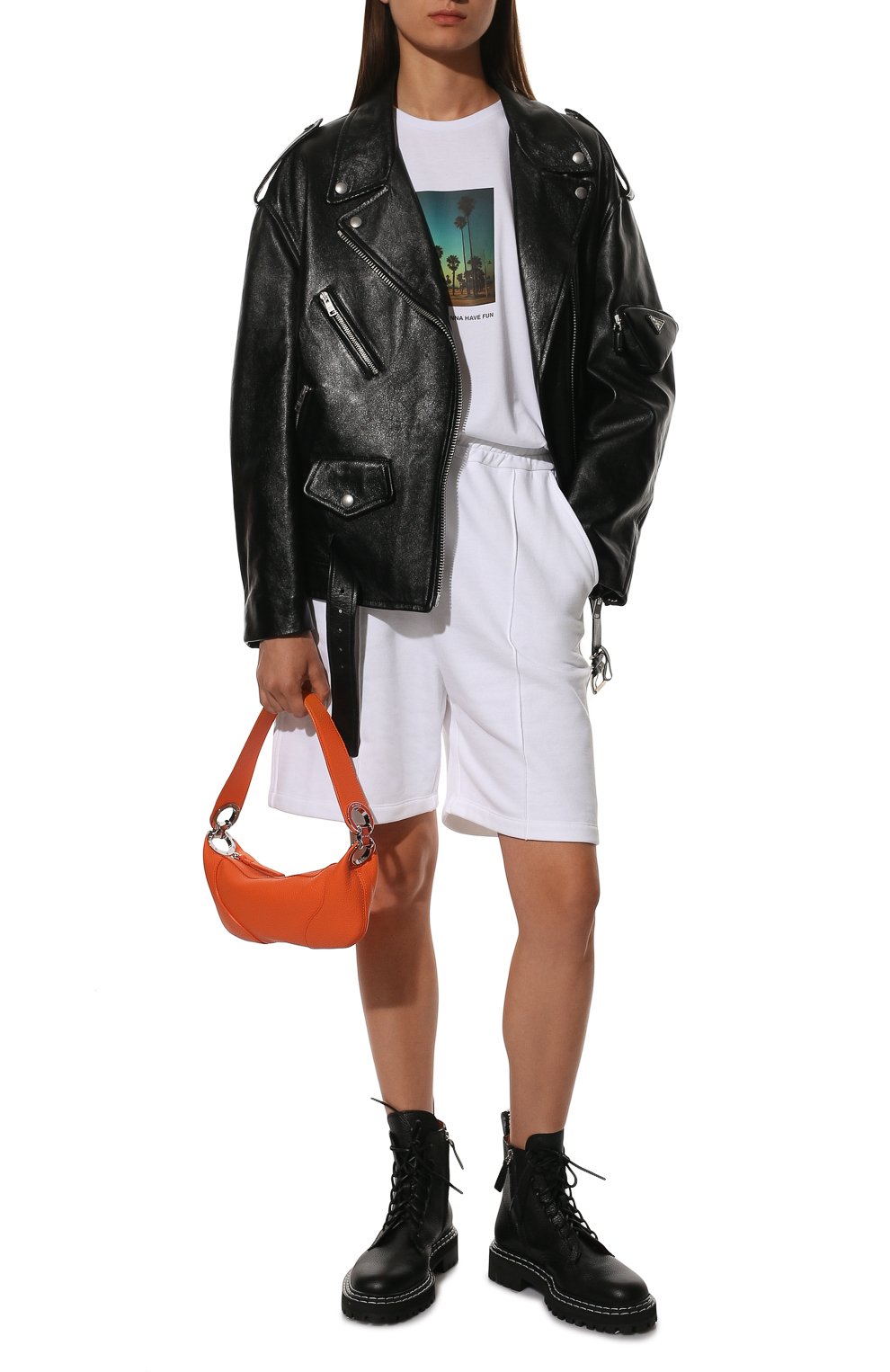 Сумка amira mini BY FAR, арт. 22CRMINRSPAPFLTMED, фото 7