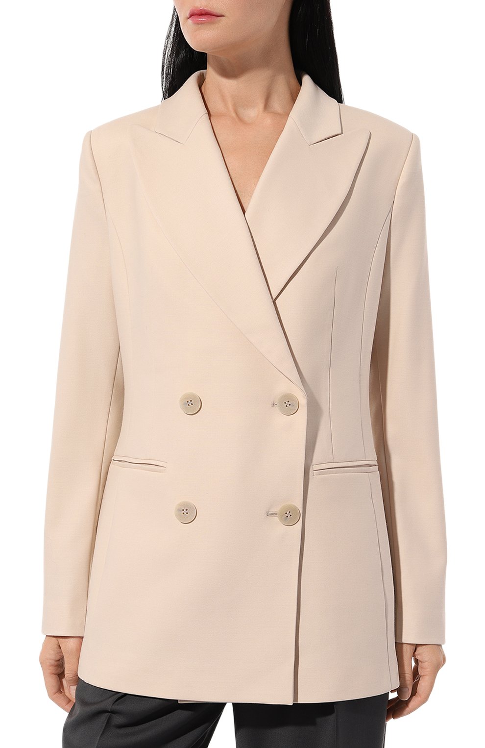 Шерстяной жакет CHAPURIN бежевого цвета по цене 76000 руб., арт. JT/17680/28116-м/FW23-24, фото 3 Шерстяной жакет CHAPURIN, арт. JT/17680/28116-м/FW23-24, фото 3